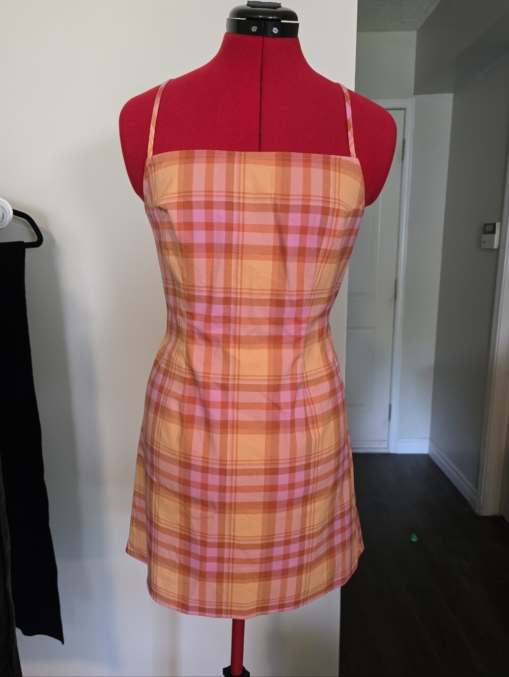 H&M plaid dress